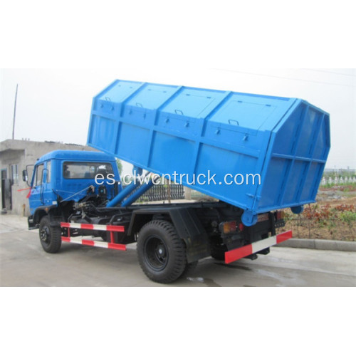 Nuevo Dongfeng CUMMINS 190hp 12cbm rodar fuera de camión de basura